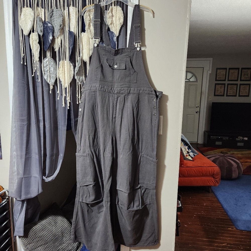 Cider Overalls Wide Leg 3X